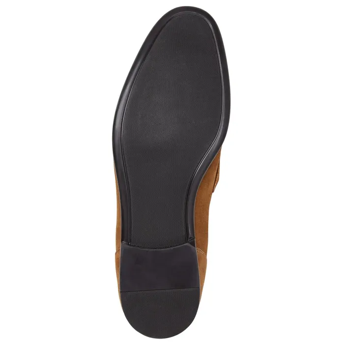 Bruno Magli Silas Suede Loafer 8211 Cognac Men Dress Shoes