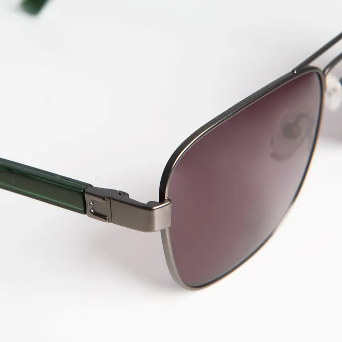 Bruno Magli Sole Aviator Sunglasses 8211 Gunmetal Men Sunglasses