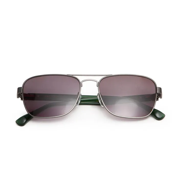 Bruno Magli Sole Aviator Sunglasses 8211 Gunmetal Men Sunglasses