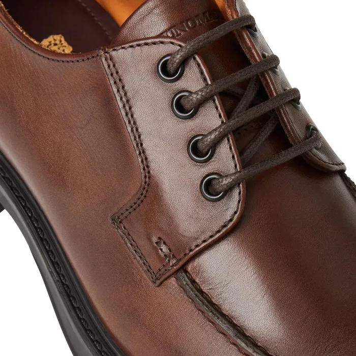 Bruno Magli Tyler Split Toe Leather DerbyCognac Men Laceups and Oxfords