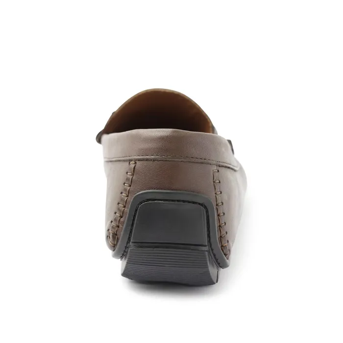 Bruno Magli Xander Leather Driving Moccasin 8211 Brown Men Dress Shoes
