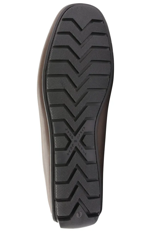 Bruno Magli Xander Leather Driving Moccasin 8211 Brown Men Dress Shoes