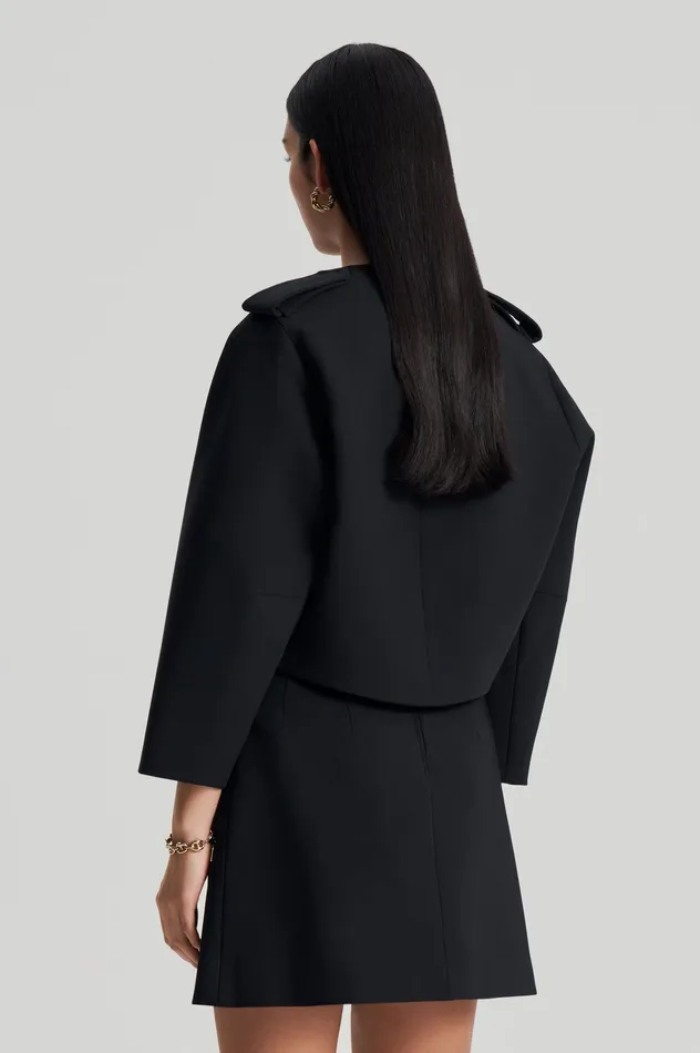 CADY COCOON SLEEVE JACKET BLACK Jackets Scanlan Theodore Women