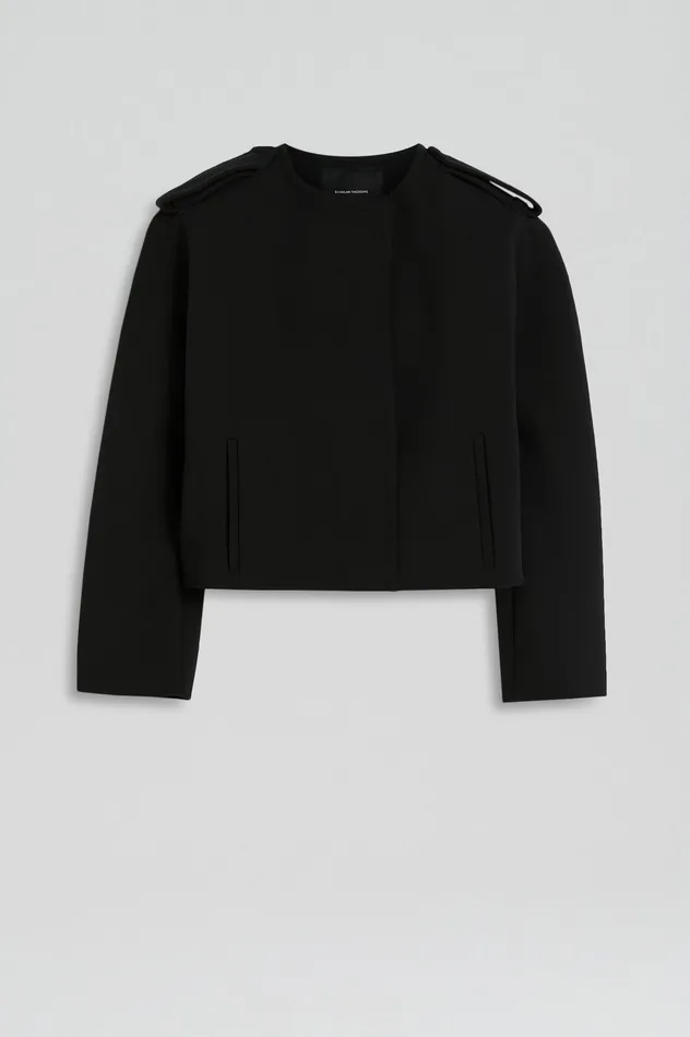 CADY COCOON SLEEVE JACKET BLACK Jackets Scanlan Theodore Women