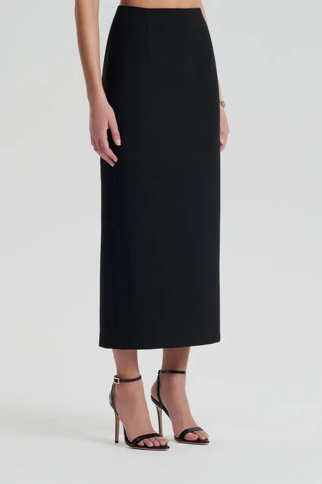 CADY PENCIL SKIRT BLACK Skirts Scanlan Theodore Women CADY PENCIL SKIRT BLACK Skirts Scanlan Theodore Women