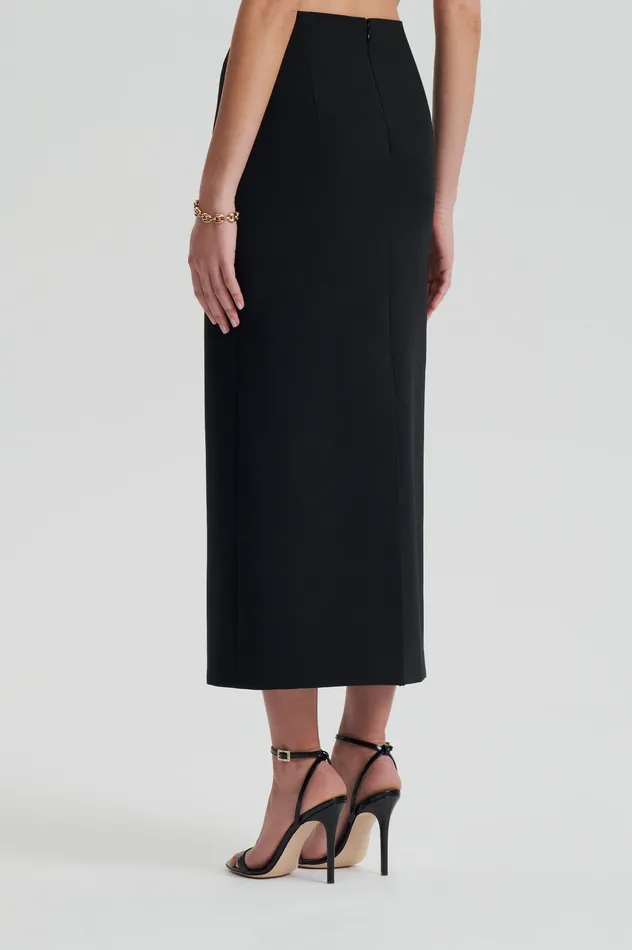 CADY PENCIL SKIRT BLACK Skirts Scanlan Theodore Women CADY PENCIL SKIRT BLACK Skirts Scanlan Theodore Women
