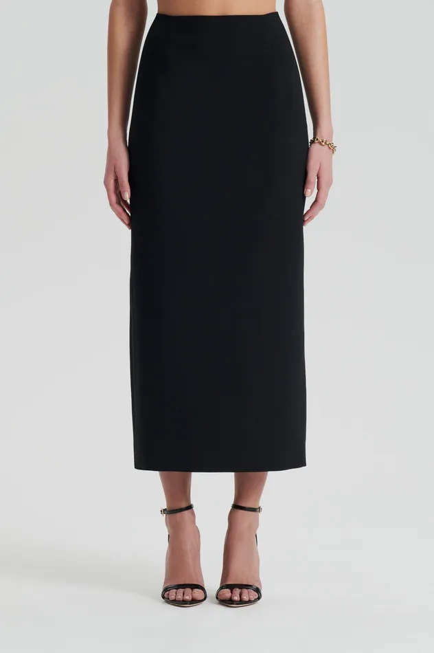 CADY PENCIL SKIRT BLACK Skirts Scanlan Theodore Women CADY PENCIL SKIRT BLACK Skirts Scanlan Theodore Women