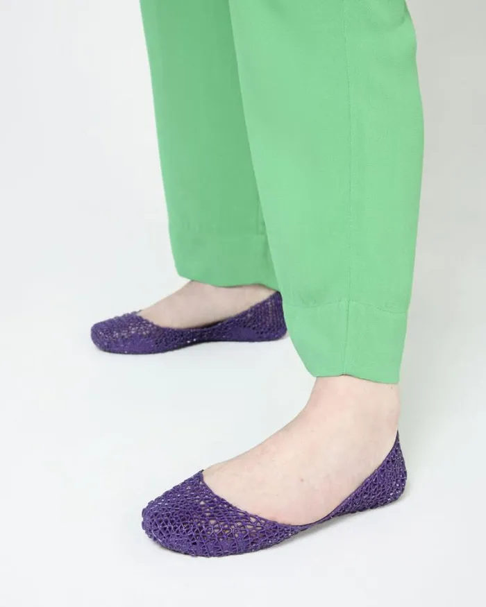 Campana Purple Women Melissa Flats