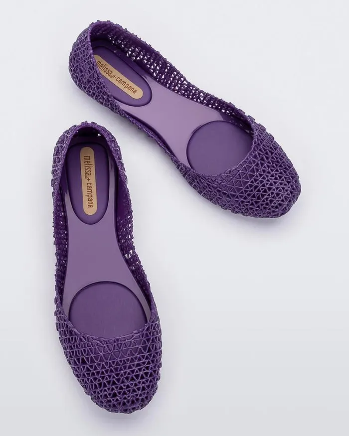 Campana Purple Women Melissa Flats