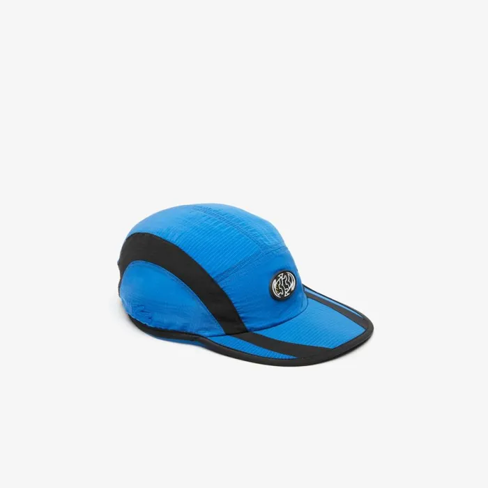 Caps and Hats MenWomen Lacoste Unisex Badge Cap Blue Black 7jv