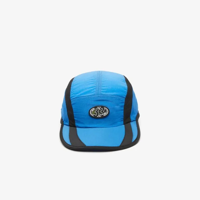 Caps and Hats MenWomen Lacoste Unisex Badge Cap Blue Black 7jv