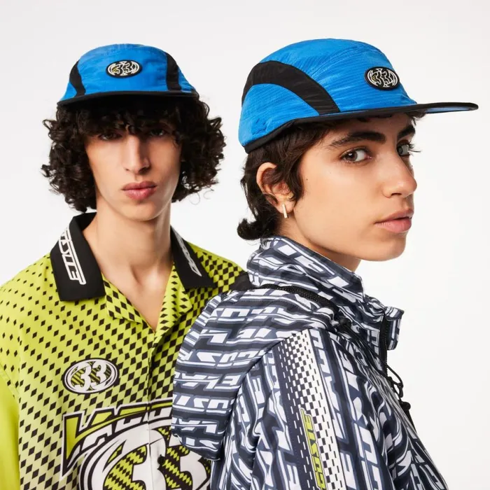 Caps and Hats MenWomen Lacoste Unisex Badge Cap Blue Black 7jv