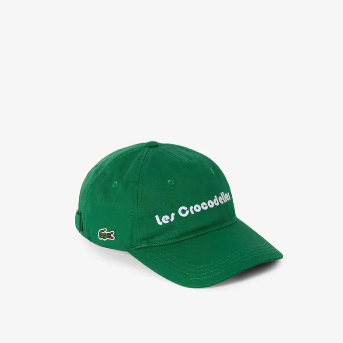Caps and Hats MenWomen Lacoste Women039s Lacoste X Bandier Cap Rocket Green Cnq