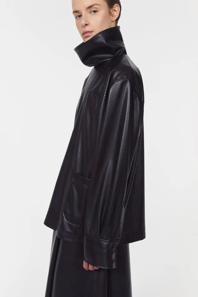 Cara Blouse Black Women Rodebjer Shirts and Blouses