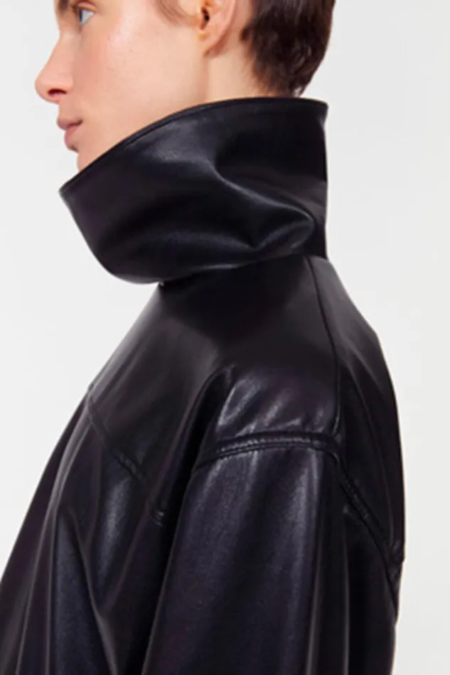 Cara Blouse Black Women Rodebjer Shirts and Blouses