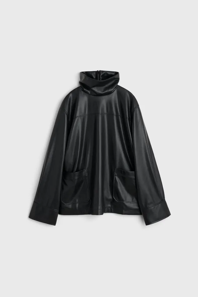 Cara Blouse Black Women Rodebjer Shirts and Blouses