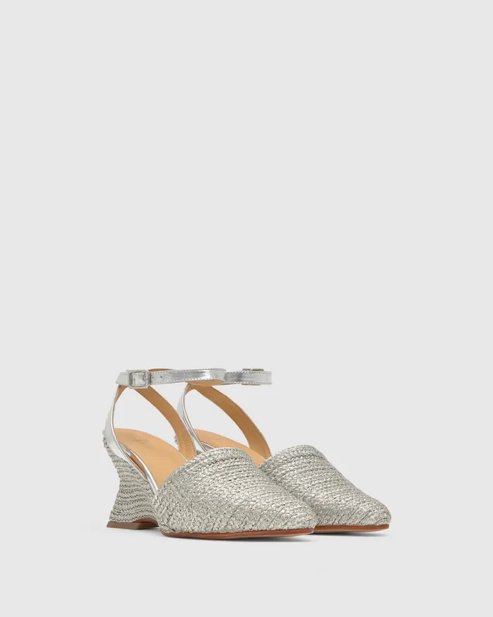 Castaer Julia265 Platino Women Wedges