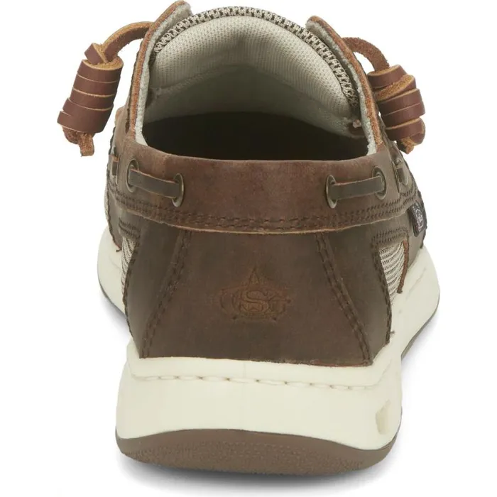 Casuals Men Justin Boots Angler SlipOn Casual Shoe Cigar Brown 040brown041