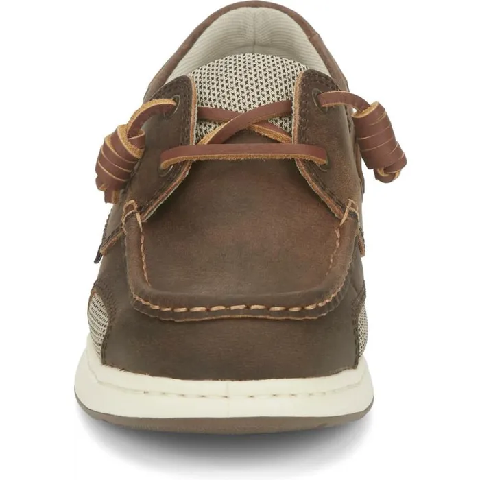 Casuals Men Justin Boots Angler SlipOn Casual Shoe Cigar Brown 040brown041