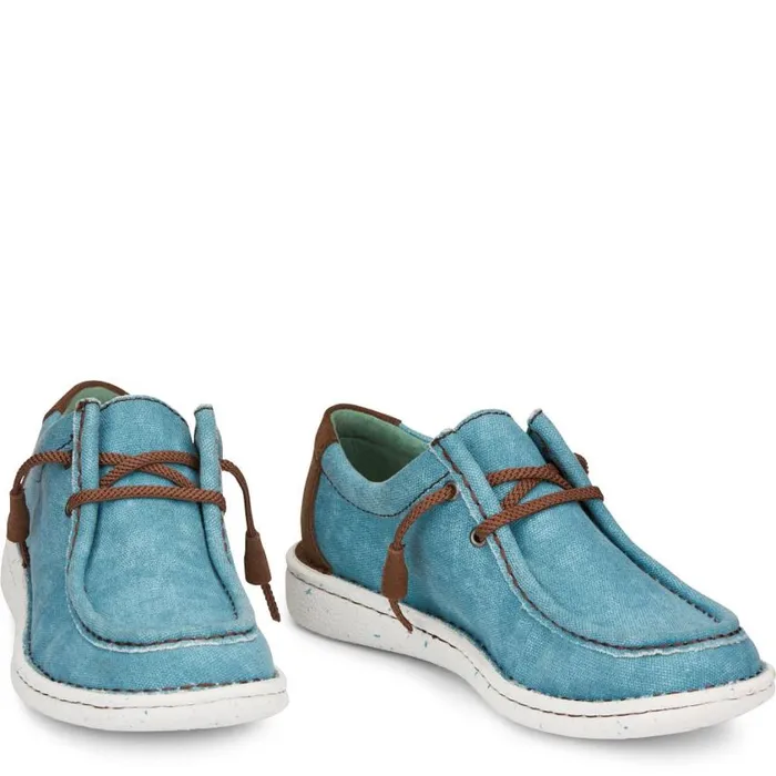 Casuals Women Justin Boots Hazer Turquoise