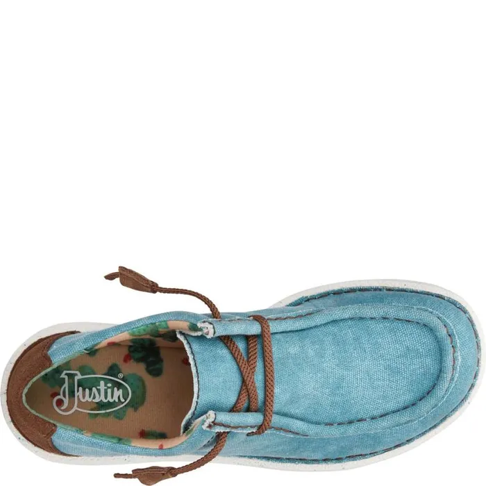 Casuals Women Justin Boots Hazer Turquoise