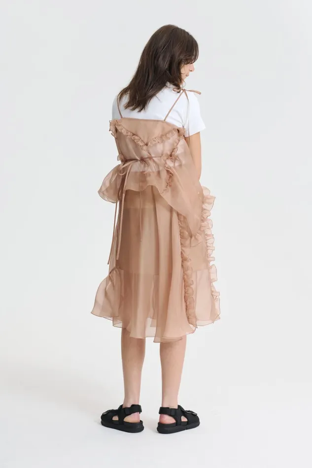 Cecilie Bahnsen Blouses Women ALESSANDRA TOP Chestnut