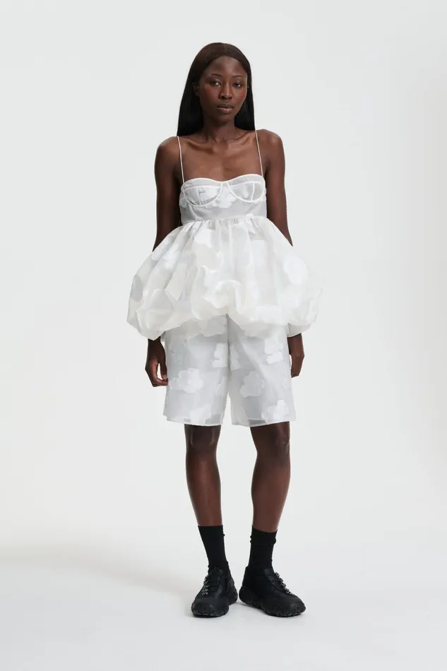 Cecilie Bahnsen Blouses Women ANETTE TOP White