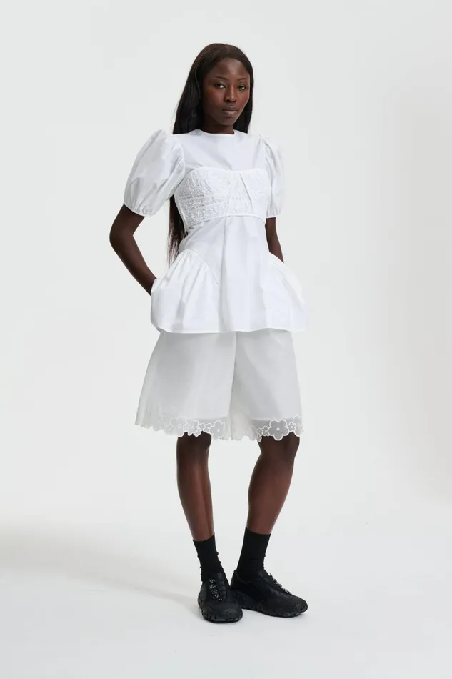 Cecilie Bahnsen Blouses Women CONNER TOP White