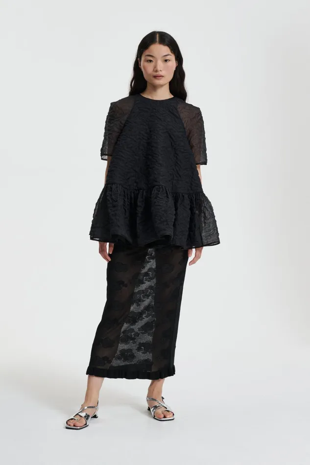 Cecilie Bahnsen Blouses Women SUSI TOP Black
