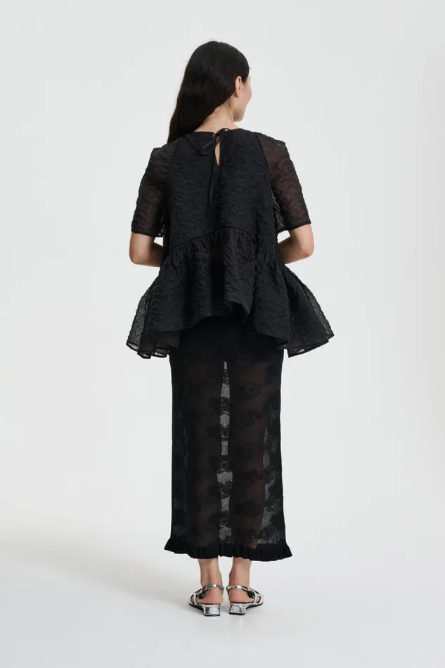 Cecilie Bahnsen Blouses Women SUSI TOP Black