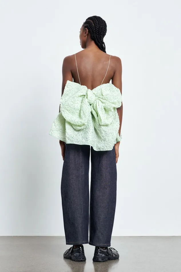 Cecilie Bahnsen Blouses Women VERONICA TOP Pistachio