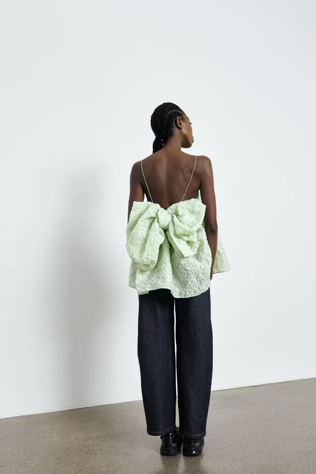 Cecilie Bahnsen Blouses Women VERONICA TOP Pistachio