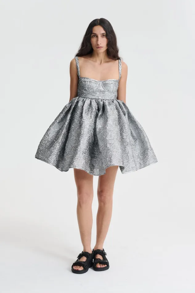 Cecilie Bahnsen Dresses Women ONIQUE TOP Silver