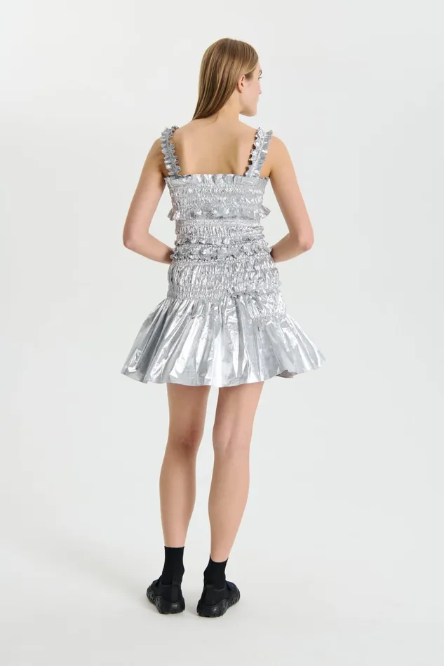 Cecilie Bahnsen Dresses Women OONA DRESS Silver