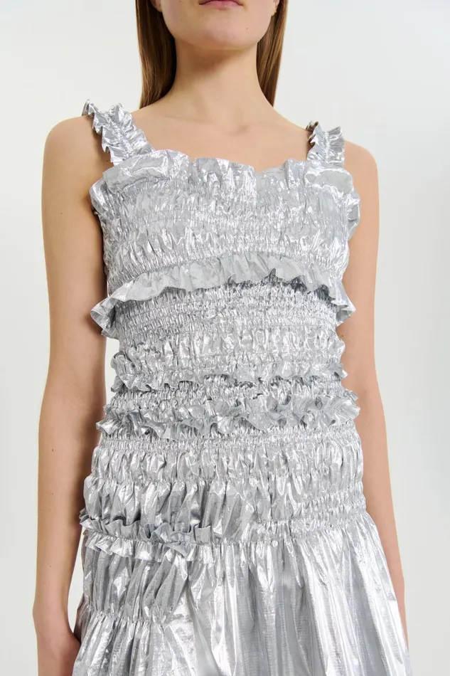 Cecilie Bahnsen Dresses Women OONA DRESS Silver