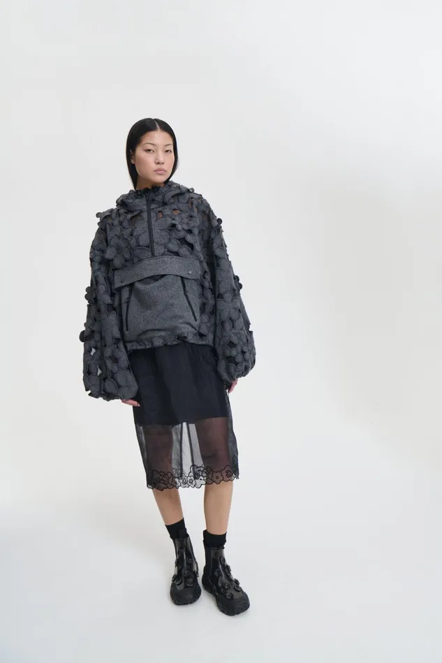 Cecilie Bahnsen Jackets Women BOLETTE ANORAK Gray