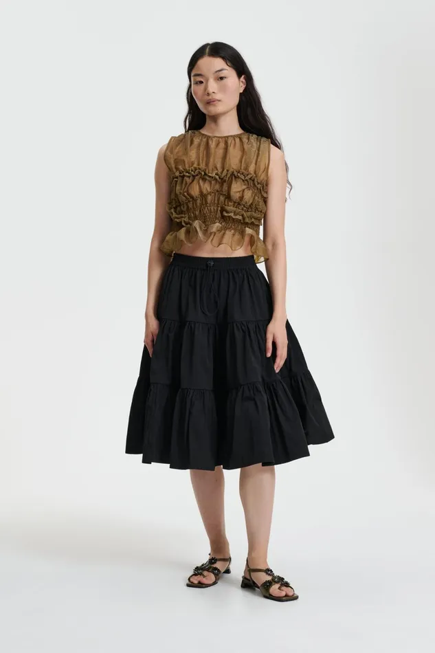 Cecilie Bahnsen Skirts Women ALEC SKIRT Black