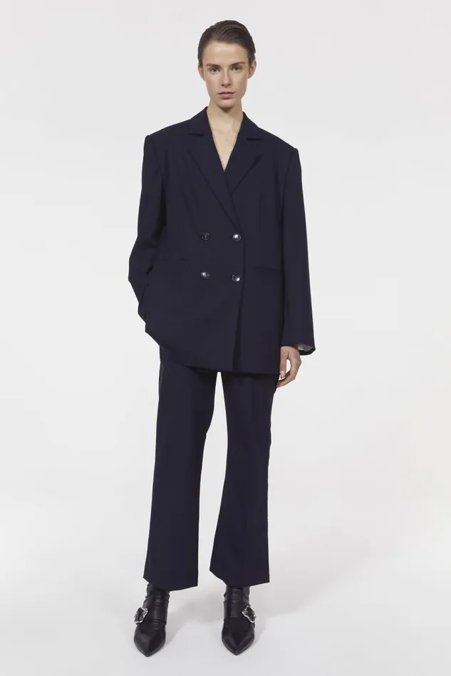 Chambers Blazer Utility Blue Women Rodebjer Sets and Suits
