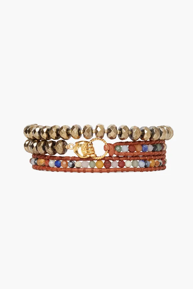 Chan Luu Bracelets Mano Triple Wrap Bracelet Multi Mix 8211 Women