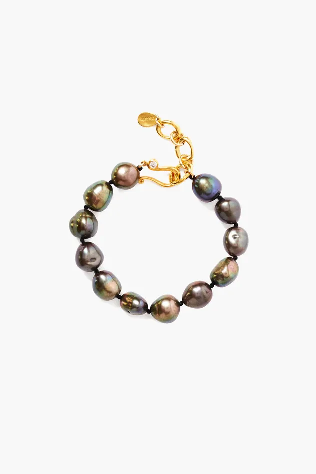 Chan Luu Bracelets Marta Bracelet Peacock Pearl 8211 Women