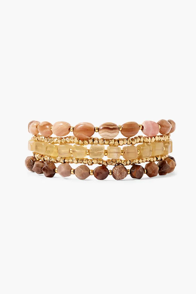 Chan Luu Bracelets Taos Wrap Bracelet Pink Mix 8211 Women