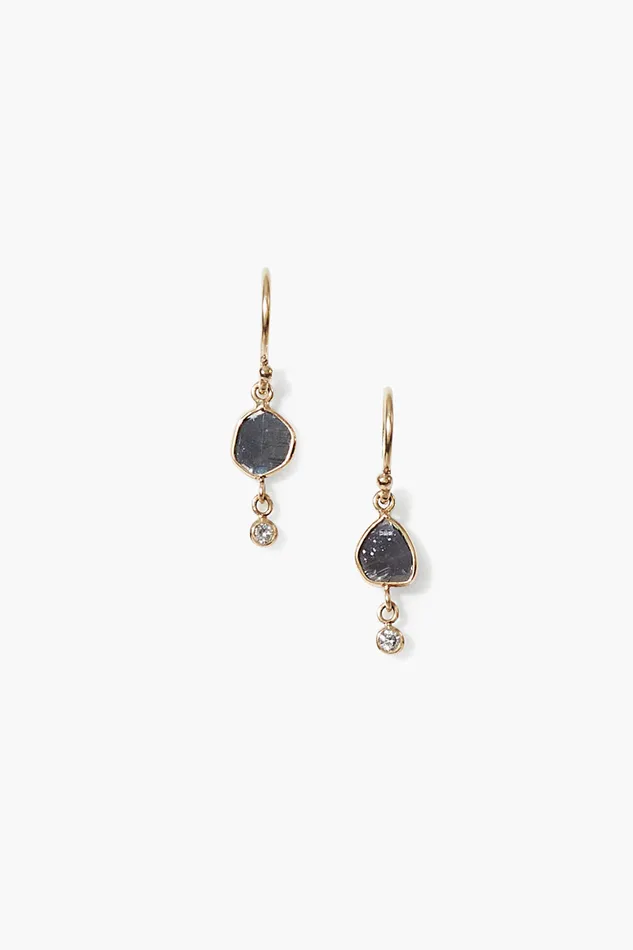 Chan Luu Earrings 14k Annalise Earrings Black Diamond 8211 Women