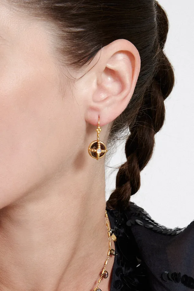 Chan Luu Earrings Charlotte Earrings Smoky Mix 8211 Women