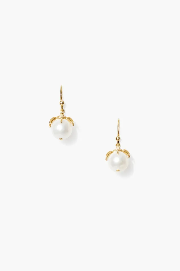 Chan Luu Earrings Lark Drop Earrings Mini White Pearl 8211 Women