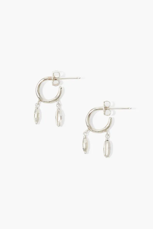 Chan Luu Earrings Suleyma Hoop Earrings Silver 8211 Women