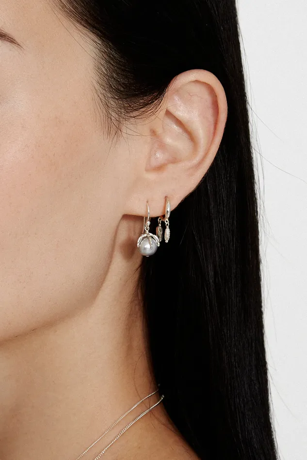 Chan Luu Earrings Suleyma Hoop Earrings Silver 8211 Women