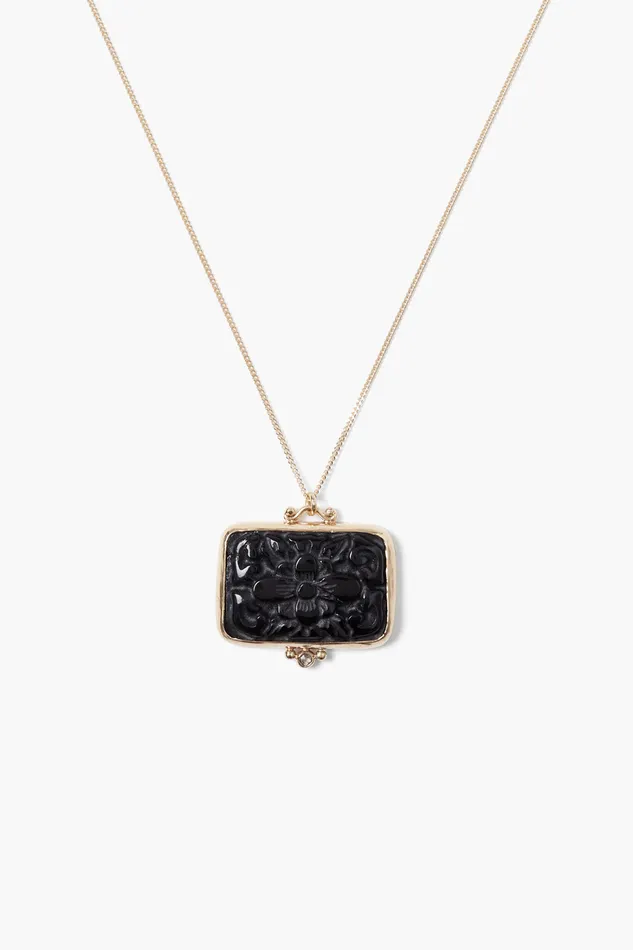 Chan Luu Necklaces 14k Acacia Necklace Black Obsidian 8211 Women