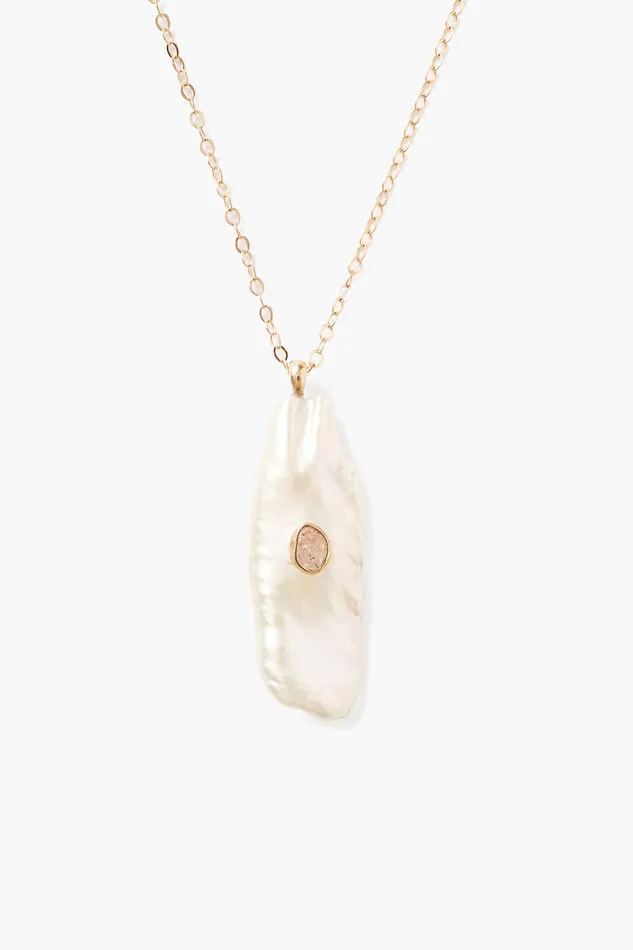 Chan Luu Necklaces 14k White Biwa Pearl Oasis Necklace 8211 Women
