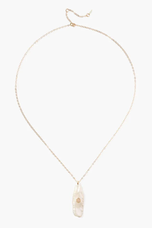 Chan Luu Necklaces 14k White Biwa Pearl Oasis Necklace 8211 Women