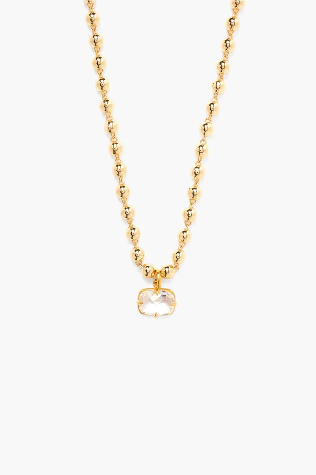 Chan Luu Necklaces Andie Ball Chain Necklace Gold 8211 Women